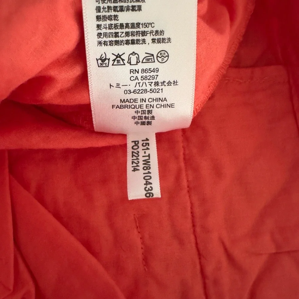 Tommy Bahama‎ Eugenia Eyelet Short-Coral-Women's Size 16-NWT-Fully Lined Cotton